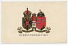 Postkarte �sterreichisches Wappen