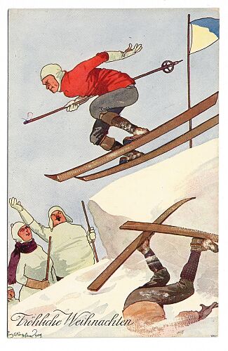 postkarte schoenpflug_schispringen