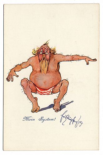 Postkarte Schoenpflug Sport